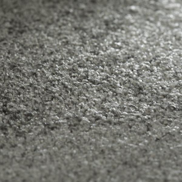 Lichtvariationen Draufsicht JAB Amaze 493 silber – Velours Teppichboden